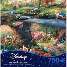 Find here online price details of companies selling jigsaw puzzles. Ceaco Thomas Kinkade Disney Alice In Wonderland 750 Piece Jigsaw Puzzle Walmart Com Walmart Com
