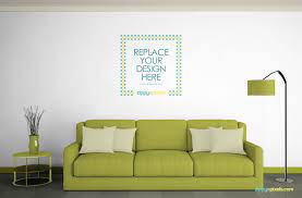 Wall Mockup Free Psd Download Zippypixels