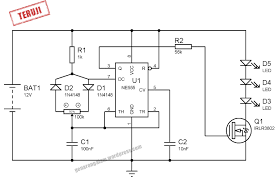 Kali ini ane mau berbagi skema yang ane dapet dari tempat simbah, tapi ane udah lupa ngambilnya dari blog mana, makanya ane desain lagi biar. Peredup Led Hpl Menggunakan Ic 555 Genaro Ngalam