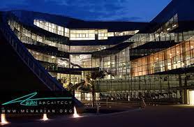 نور و نما در ساختمان مدرسه هنر سنگاپور green architecture eco architecture green roof