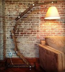 Increase Or Decrease The Space But Also To Emphasize Certain Elements Lighting Largely Affects The Mood In 2020 Wooden Floor Lamps Rustic Floor Lamps Wood Floor Lamp