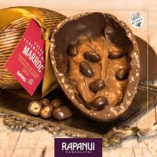 The rapanui cake was excellent (80% cacao), as the nucciola coffee. Rapanui Chocolates Rapanuidelicias Twitter Tv Food Food Easter Eggs