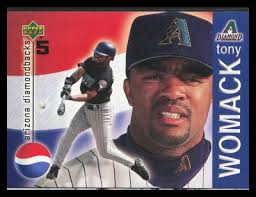 2000 Upper Deck Pepsi Arizona Diamondbacks Tony Womack #8