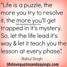 Choose from a variety of famous sayings puzzle options with different sizes, number of pieces, and board material. Quotes About Puzzles Quotesgram