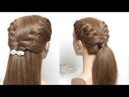 This lovely combination stands out uniquely from long bangs have made a comeback and are especially cute with long wavy shag haircuts. 2 Cute And Easy Hairstyle For Long Hair Tutorial Youtube Long Hair Tutorial Easy Hairstyles Easy Hairstyles For Long Hair