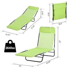 Outsunny Adjustable Reclining Beach Sun Lounger Chaise Lounge Chair Blue In 2020 Sun Lounger Chaise Lounge Chair Pool Lounge Chairs