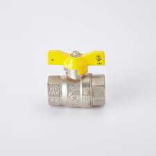 Brass 2 Piece Full Port EN331 listed Shut-off Gas Ball Valve ...