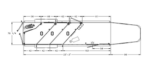 Telescoping ladder option makes climbing up and accessing the hay rack much easier as it conveniently stores on the side of the trailer. Floorplan For Model 8533 Horse Trailer Horse Trailer Horse Trailers Horses