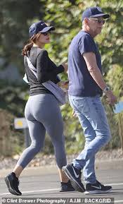 Katharine Mcphee 36 Debuts Her Baby Bump As She Steps Out With David Foster 70 In Montecito Daily Mail Online