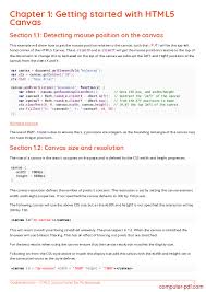 Pdf Html5 Canvas Notes For Professionals Book Free Tutorial For Beginners