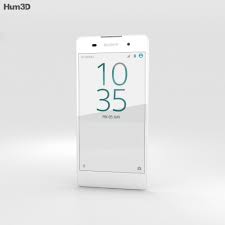 Sony Xperia E5 White 3D model ...