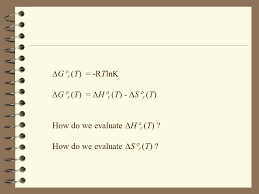 The greater the e° cell of a reaction the greater the driving force of electrons through the system, the more likely the reaction will proceed (more spontaneous). G R T Rtlnk G R T H R T S R T How Do We Evaluate H R T How Do We Evaluate S R T Ppt Download