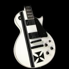 Esp Ltd James Hetfield Signature Iron Cross Electric Guitar Esp Ltd James Hetfield Signature Iron Cross Electric Guitar White Electric Guitar Guitar James Hetfield Guitar