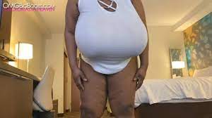 Kimmy shaking her huge oiled breasts - MatureKingdom.com