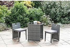 Cheap garden furniture sets, buy quality furniture directly from china suppliers:2017 outdoor lounge furniture 2 seat rattan bistro appearance: Amazon De Sorrento Bistro Set Mit Rattan Effekt Kompakt Quadratisch 3 Teilig