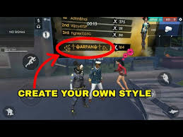 Actually what is xapk for detailed information about the xapk format? Free Fire How To Create Your Own Stylish Name Youtube