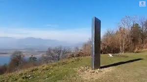 Erosion usually exposes the geological formations, which are often made of very hard and solid igneous or metamorphic rock. Metal Monolith Turns Up In Romania Video Abc News
