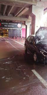 S au autoevacuat aproximativ 50 persoane. Update MaÈ™inÄƒ CuprinsÄƒ De FlÄƒcÄƒri In Parcarea SubteranÄƒ Iulius Mall Tion