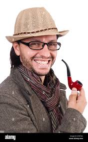 Smoking pipe cut out hi-res stock photography and images