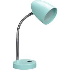 Polyresin, glass, and fabric shade. Mainstays Led Desk Lamp Walmart Com Walmart Com