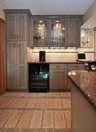 Kitchen cabinet color ideas with black appliances. Pin On New Home