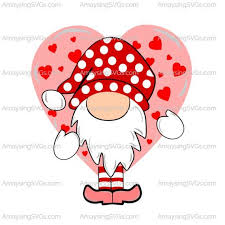 Download Valentine Card Design Clipart Png Valentine Gnome Clipart