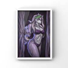 Fnaf Roxanne Wolf Furry Art Print Furry Poster Five Nights - Etsy