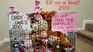 Elf On A Shelf Zoo Fast Easy Stuffed Animals A Dog Crate Dog Elf Costume Cute Dog Halloween Costumes Dog Kennel