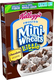 Frosted mini wheats small box. 38000502408 Kellogg S Frosted Mini Wheats Little Bites Chocolate Cereal 15 8 Ounce Pack Of 4