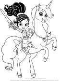 Search images from huge database containing you can print or color them online at getdrawings.com for absolutely free. Drawing Nella The Princess Knight Coloring Page