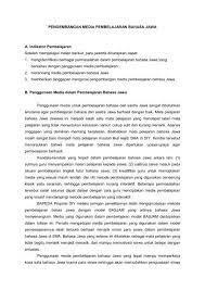 Maybe you would like to learn more about one of these? Pengembangan Media Pembelajaran Bahasa Jawa A