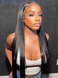 Amazon.com: Gelbive Pelucas de cabello humano virgen brasileño con encaje  frontal de 13 x 6 pulgadas, sin pegamento, para mujeres negras,  prearrancadas con abuelitos, 24 pulgadas : Belleza y Cuidado Personal