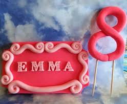 Name Plaque Age Number 3d Edible Fondant Birthday Cupcake Cake Toppers By Topcakedecors On Gourmly Fondant Zahlen Tortendeko Torte Ohne Backen