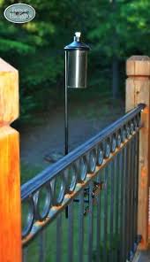 Tempest torch transformer powers up to six electronic torches. All New Accessory Fence Hangers Available With Tiki Torch Mount As Shown Or Shepherd S Hook Cr Backyard Landscapes Tiki Torch Holders For Deck Tiki Torches
