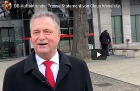 Der gewerkschaft der lokführer (gdl). Claus Weselsky Ortsgruppe S Bahn Berlin