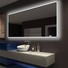 Inside, three adjustable glass shelves hold all your toiletries and bath items. Led Illuminated Bathroom Mirror Rectangle Backlight Wall Paris With Lights 72 36 60 X 30 27 4 Sided L Backlit Mirror Rectangle Bathroom Backlit Bathroom Mirror
