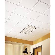 Amazon's choice for soundproof acoustical ceiling tiles. Armstrong Ceilings Scored 2 Ft X 4 Ft Tegular Ceiling Tile 80 Sq Ft Case 9767 The Home Depot