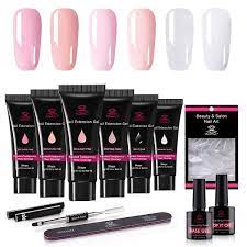 Free 2 Day Shipping Buy Makartt Nail Extension Gel Kit Nail Enhancement Builder Gel Nail Gel Extension Gel In 2020 Builder Gel Nails Nail Enhancement Nail Extensions