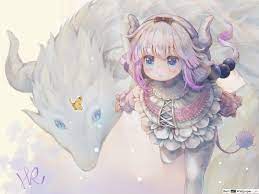 Maybe you would like to learn more about one of these? Miss Kobayashi Dragon Maid Kanna Kamui Hd Wallpaper Download