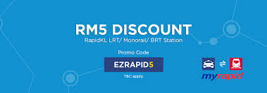 Last updated november 29, 2020. Myrapid Card Privileges Rm5 Off Ezcab