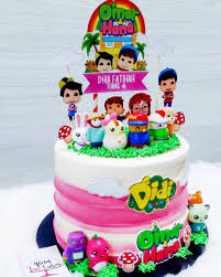 Jom tonton lagu baharu di youtube omar & hana setiap hari sabtu, jam 8.30 pagi. Qina Fun Cakes Didi And Friends Omar Hana Buttercream Facebook