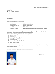 Surat lamaran kerja bri teller.docx; Surat Lamaran Kerja