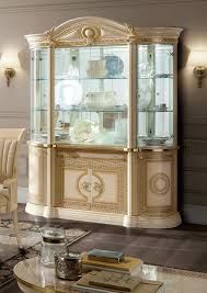 Manufactured in italy by camelgroup, the aida classic collection offers a perfect way of bringing a classic the standard set is composed of a bed, two nightstands, your choice of dressers and a decorative mirror. Aida China Aida Camelgroup Italy Chinas Curios Italian Dining Room China Cabinet Classy Furniture