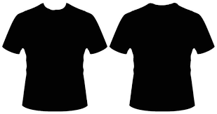 Gambar Baju Polos Depan Belakang Desain Kaos Oblong Kaos Baju Kaos