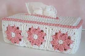 With the perfectly bright yarn hues, the ugly monster features this tissue box features would make it fun for you to take the. Maggie S Crochet Floral Tissue Box Cover Free Pattern Tissue Box Covers Crochet Patterns Crochet Box
