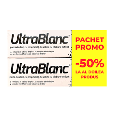 > îngrijire personală>cosmetice>ultra blanc pasta de dinti cu carbune activat, 75 ml, aflofarm. Pachet PastÄ De DinÈi Cu CÄrbune Activat Ultrablanc 75 Farmacia Tei Online