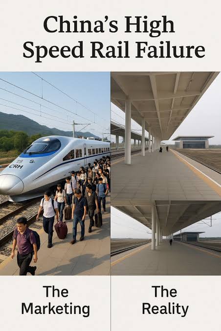 Everyone praises China's high-speed rail network. | Russell King