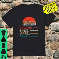 Sex, lies, and videotape those who were adults in 1989 ended the summer on a more serious note. Born In April 1989 Distressed 31st Birthday 31 Years Old Shirt