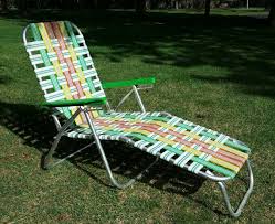 Vintage 1960 S Rare Rainbow Folding Chaise Lounge Lawn Etsy Outdoor Furniture Lawn Chairs Beach Chairs
