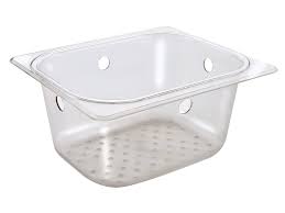 universal plastic wet waste sink bowl